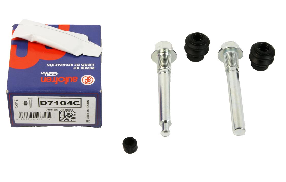 Repair Kit, brake caliper guide Autofren D7104C