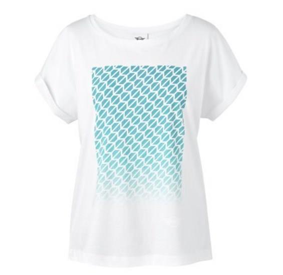 BMW 80 14 2 445 571 Mini T-Shirt Women's Signet, White/Aqua, XS 80142445571: Buy near me at 2407.PL in Poland at an Affordable price!