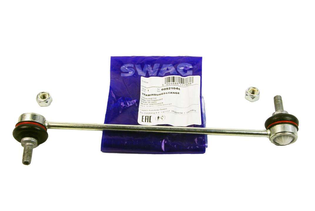 Front stabilizer bar SWAG 60 92 1044