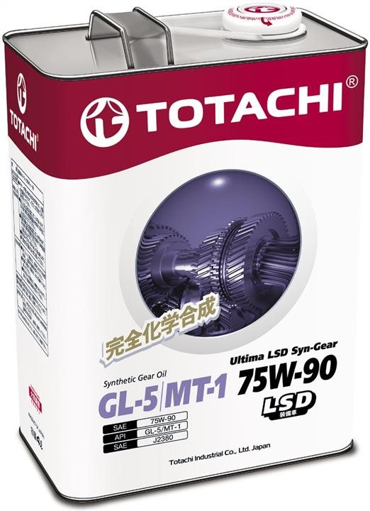 Totachi 4589904931550 Трансмиссионное масло Totachi ULTIMA LSD SYN-GEAR 75W-90 GL-5/MT-1, 4л. 4589904931550: Отличная цена - Купить в Польше на 2407.PL!