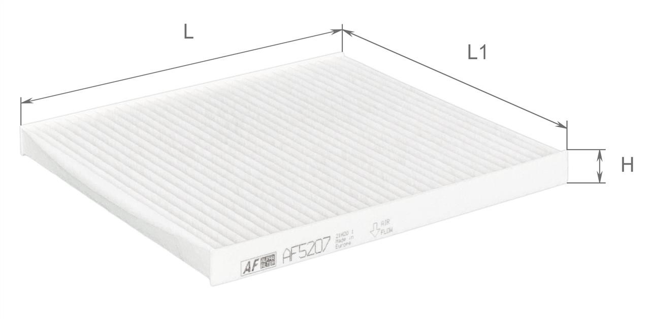 Alpha Filter AF 5207 Filtr kabinowy AF5207: Dobra cena w Polsce na 2407.PL - Kup Teraz!