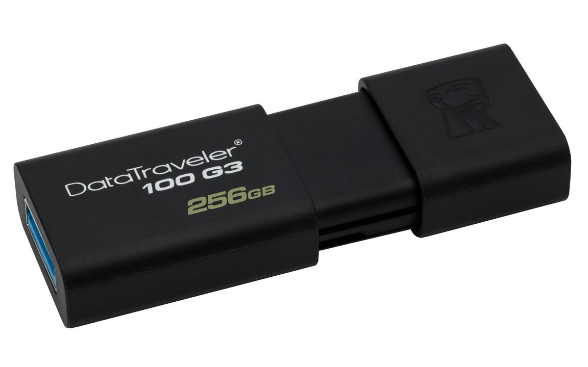 Pamięć flash USB3.1 256 GB Kingston DataTraveler 100 G3 (DT100G3 &#x2F; 256GB) Kingston DT100G3&#x2F;256GB