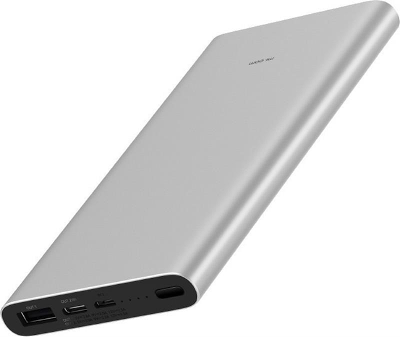Uniwersalna mobilna bateria Xiaomi Mi 3 10000 mAh (PLM12ZM) Silver_ Xiaomi PLM12ZM SILVER_