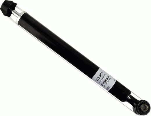 SACHS 315 868 Rear oil and gas suspension shock absorber 315868: Buy near me at 2407.PL in Poland at an Affordable price!