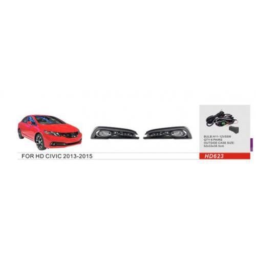 DLAA HD-623 Reflektory dodatkowy model Honda Civic / 2013-15 / HD-623 / H11-12V55W / okablowanie (HD-623) HD623: Dobra cena w Polsce na 2407.PL - Kup Teraz!