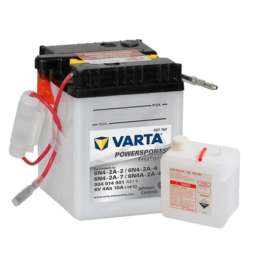 Varta 004014001A514 Акумулятор Varta Powersports Freshpack 6В 4Ач 10А(EN) R+ 004014001A514: Приваблива ціна - Купити у Польщі на 2407.PL!