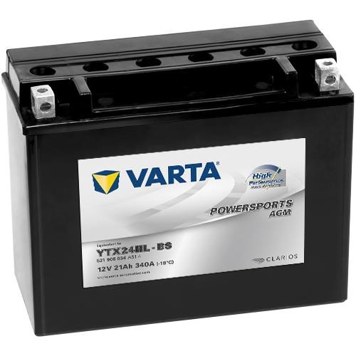 Varta 521908034A514 Аккумулятор Varta Powersports AGM 12В 21Ач 340А(EN) R+ 521908034A514: Отличная цена - Купить в Польше на 2407.PL!