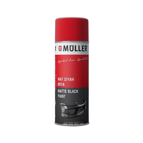 Muller 890162400 Farba matowa Muller, czarna, 400 ml 890162400: Dobra cena w Polsce na 2407.PL - Kup Teraz!