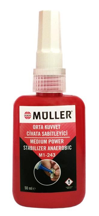 Muller 890142050 Muller Moderate Screw Stabilizer Gewindekleber für lösbare Verbindungen, 50 ml 890142050: Kaufen Sie zu einem guten Preis in Polen bei 2407.PL!