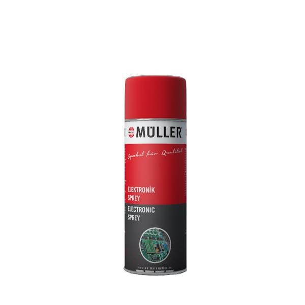 Muller 890127400 Lubricant for electrical contacts Muller Electronic Spray, 400ml 890127400: Buy near me in Poland at 2407.PL - Good price!