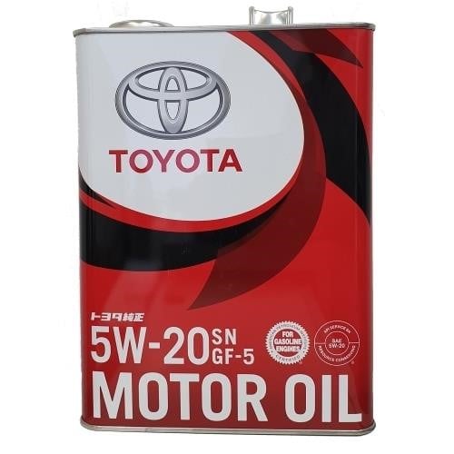 Toyota 08880-10605 Engine oil Toyota 5W-20, 4L 0888010605: Buy near me in Poland at 2407.PL - Good price!