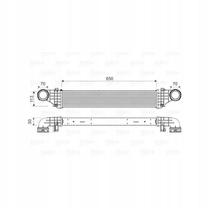 Valeo 818337 Chłodnica powietrza doładowującego (intercooler) 818337: Dobra cena w Polsce na 2407.PL - Kup Teraz!