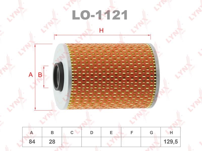 LYNXauto LO-1121 Oil Filter LO1121: Buy near me in Poland at 2407.PL - Good price!
