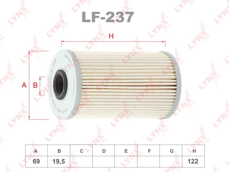 LYNXauto LF-237 Fuel filter LF237: Buy near me in Poland at 2407.PL - Good price!