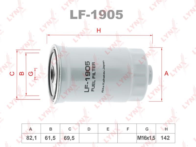 LYNXauto LF-1905 Filtr paliwa LF1905: Dobra cena w Polsce na 2407.PL - Kup Teraz!