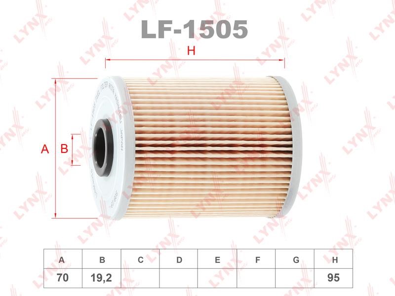 LYNXauto LF-1505 Топливный фильтр LF1505: Купить в Польше - Отличная цена на 2407.PL!