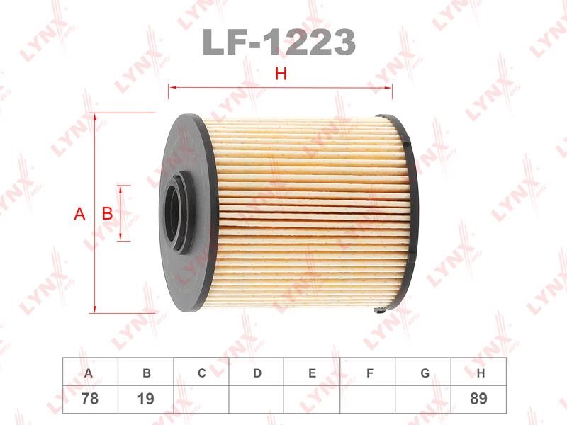 LYNXauto LF-1223 Fuel filter LF1223: Buy near me in Poland at 2407.PL - Good price!