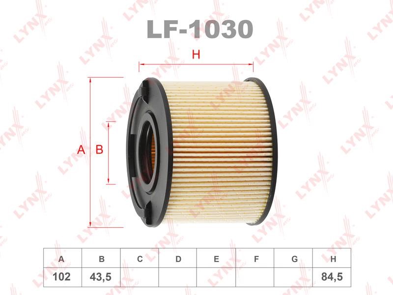 LYNXauto LF-1030 Топливный фильтр LF1030: Отличная цена - Купить в Польше на 2407.PL!
