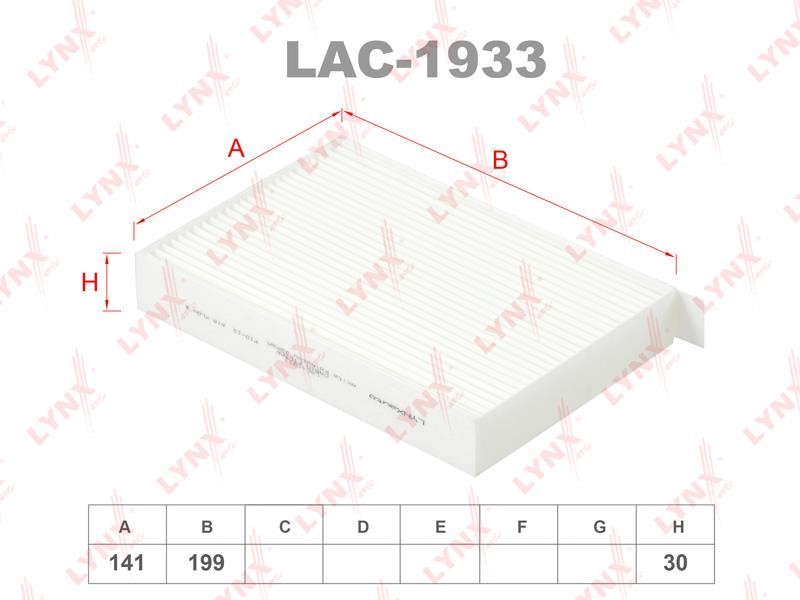 LYNXauto LAC-1933 Filter, Innenraumluft LAC1933: Kaufen Sie zu einem guten Preis in Polen bei 2407.PL!