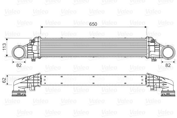 Valeo 818587 Intercooler, charger 818587: Buy near me at 2407.PL in Poland at an Affordable price!