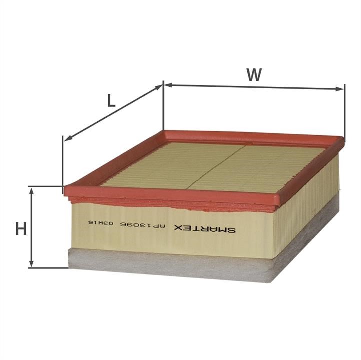 Smartex AP13096 Air filter AP13096: Buy near me in Poland at 2407.PL - Good price!