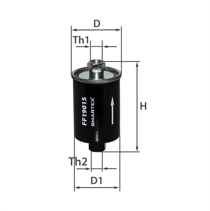Smartex FF19015 Fuel filter FF19015: Buy near me in Poland at 2407.PL - Good price!