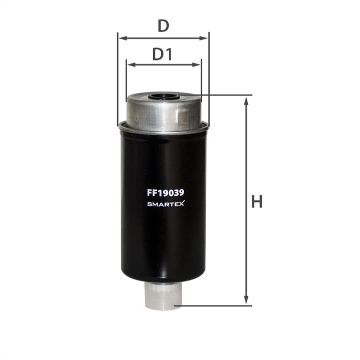 Smartex FF19039 Fuel filter FF19039: Buy near me in Poland at 2407.PL - Good price!