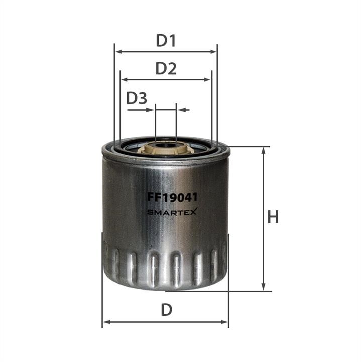 Smartex FF19041 Fuel filter FF19041: Buy near me in Poland at 2407.PL - Good price!
