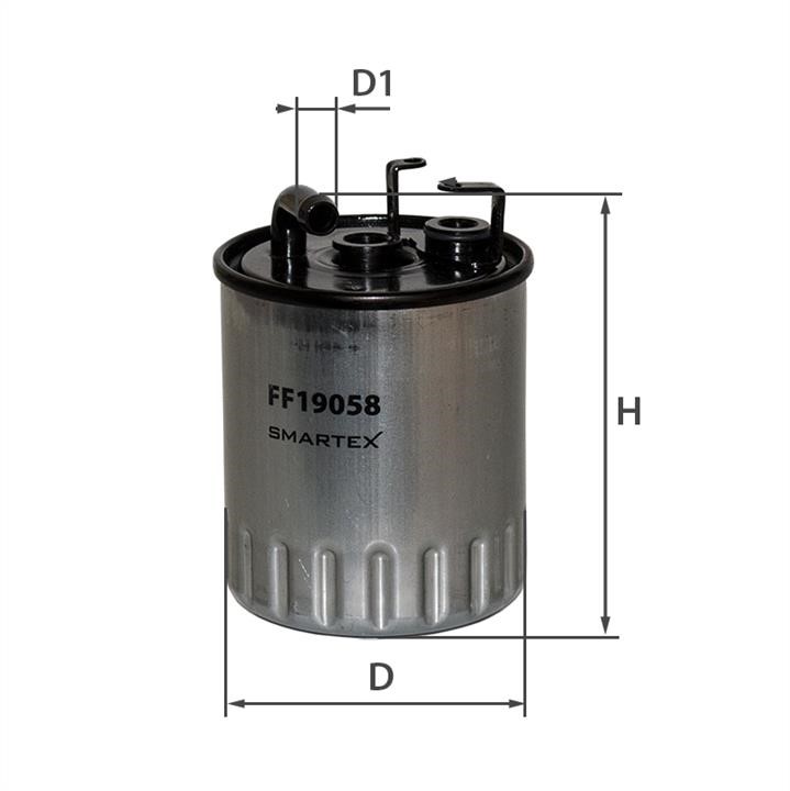Smartex FF19058 Fuel filter FF19058: Buy near me in Poland at 2407.PL - Good price!
