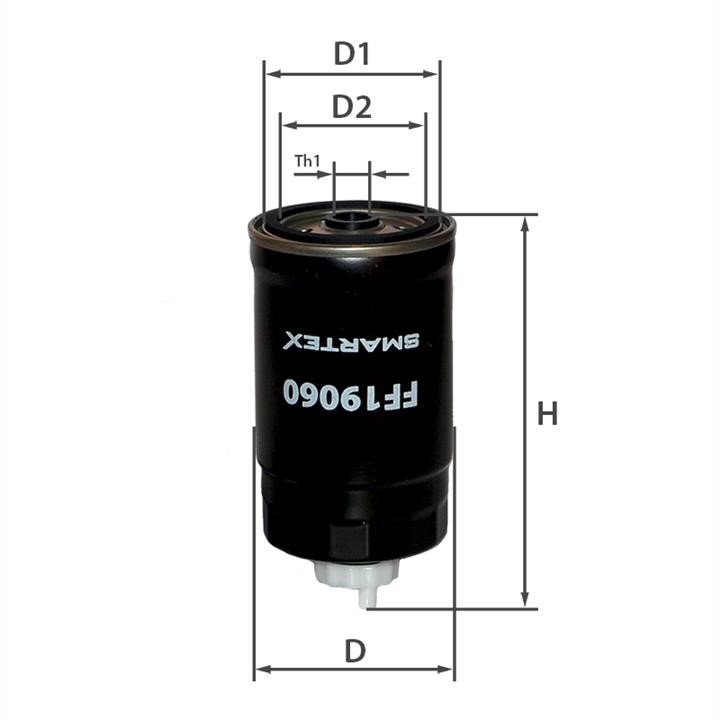 Smartex FF19060 Fuel filter FF19060: Buy near me in Poland at 2407.PL - Good price!