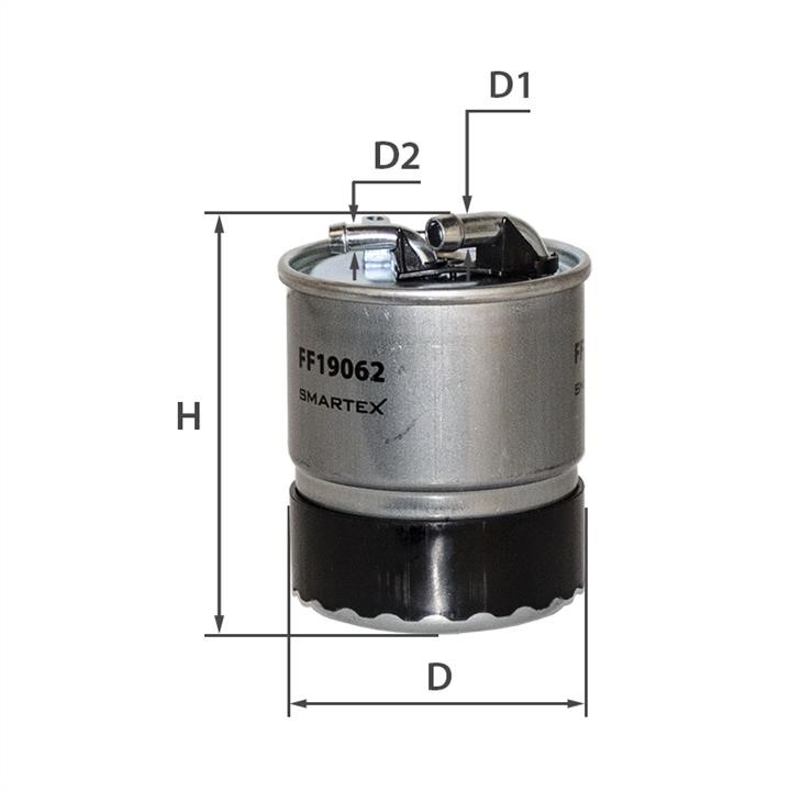 Smartex FF19062 Fuel filter FF19062: Buy near me in Poland at 2407.PL - Good price!