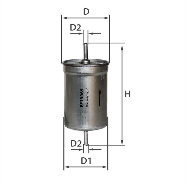 Smartex FF19065 Fuel filter FF19065: Buy near me in Poland at 2407.PL - Good price!