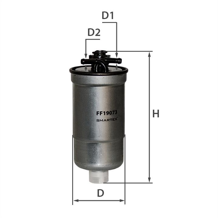 Smartex FF19073 Fuel filter FF19073: Buy near me in Poland at 2407.PL - Good price!