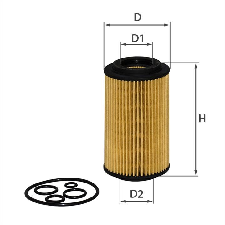 Smartex OE18012ECO Масляный фильтр OE18012ECO: Отличная цена - Купить в Польше на 2407.PL!