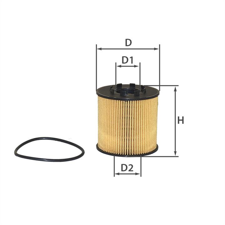 Smartex OE18044ECO Oil Filter OE18044ECO: Buy near me in Poland at 2407.PL - Good price!