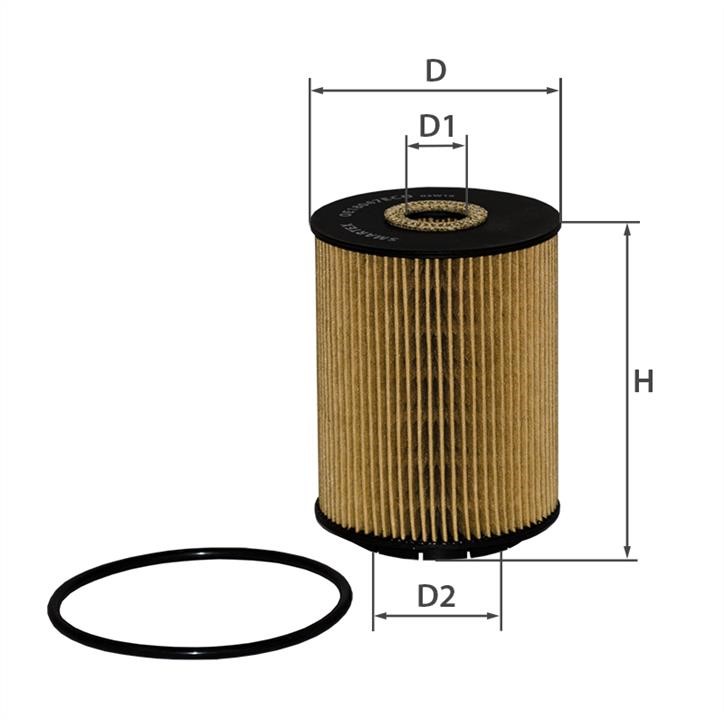 Smartex OE18047ECO Oil Filter OE18047ECO: Buy near me in Poland at 2407.PL - Good price!