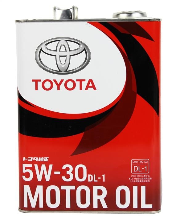 Toyota 08883-02805 Engine oil TOYOTA Castle Diesel Oil DL-1 5W-30, 4L 0888302805: Buy near me in Poland at 2407.PL - Good price!