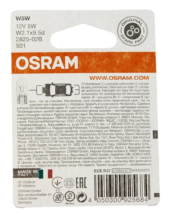 Buy Osram 2825-02B at a low price in Poland!