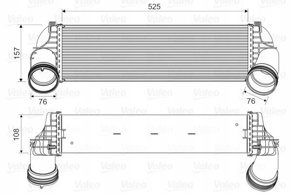 Valeo 818562 Intercooler, charger 818562: Buy near me at 2407.PL in Poland at an Affordable price!