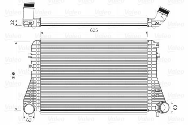 Valeo 818674 Intercooler, charger 818674: Buy near me at 2407.PL in Poland at an Affordable price!