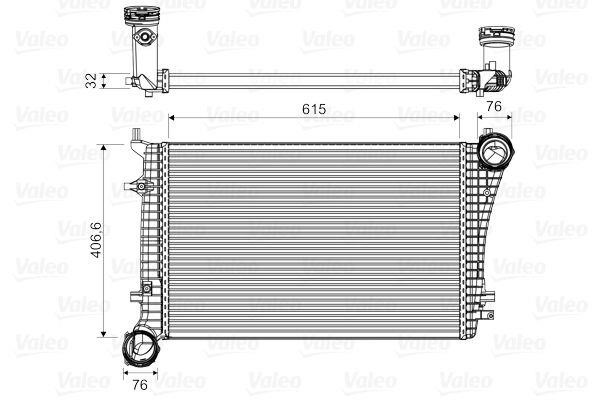 Valeo 818675 Intercooler, charger 818675: Buy near me in Poland at 2407.PL - Good price!