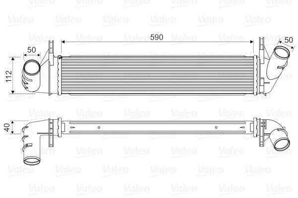 Valeo 818678 Intercooler, charger 818678: Buy near me in Poland at 2407.PL - Good price!