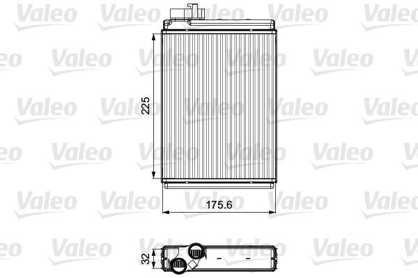 Valeo 811507 Heat exchanger, interior heating 811507: Buy near me at 2407.PL in Poland at an Affordable price!