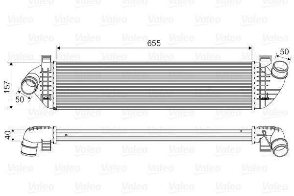 Valeo 818571 Intercooler, charger 818571: Buy near me in Poland at 2407.PL - Good price!