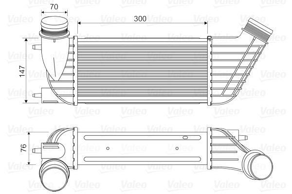 Valeo 818651 Intercooler, charger 818651: Buy near me in Poland at 2407.PL - Good price!
