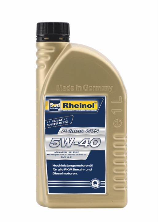 SWD Rheinol 31168.170 Engine oil SWD Rheinol Primus CVS 5W-40, 1L 31168170: Buy near me at 2407.PL in Poland at an Affordable price!