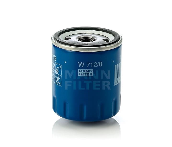 Mann-Filter W 712/8 (10) Oil Filter W712810: Buy near me in Poland at 2407.PL - Good price!