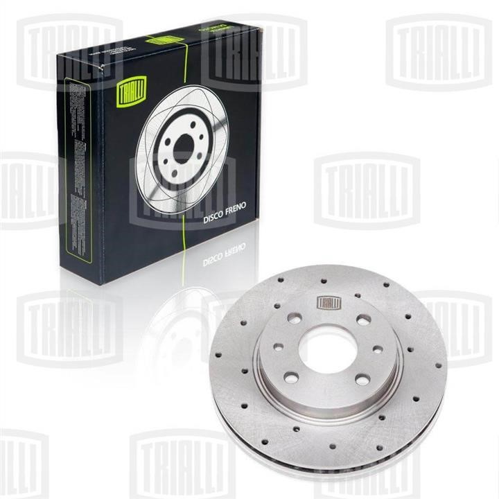 Trialli DF 435 Front brake disc ventilated DF435: Buy near me in Poland at 2407.PL - Good price!