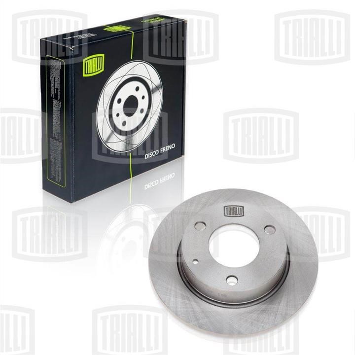 Trialli DF 110 Unventilated front brake disc DF110: Buy near me in Poland at 2407.PL - Good price!