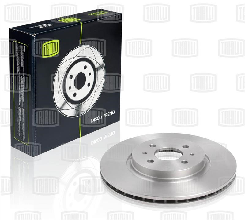 Trialli DF 118 Front brake disc ventilated DF118: Buy near me in Poland at 2407.PL - Good price!